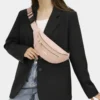 The Grasmere - The Grasmere bum bag in pink, front view The Grasmere bum bag in pink, front view