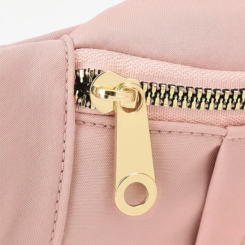 The Grasmere - The Grasmere bum bag in pink, front view The Grasmere bum bag in pink, front view