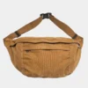 The Keswick - The Keswick canvas bum bag in brown, front view The Keswick canvas bum bag in brown, front view