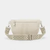 The Malton - The Malton corduroy bum bag in beige, back view The Malton corduroy bum bag in beige, back view