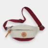 The Padstow - The Padstow two-tone belt bag in beige, front view The Padstow two-tone belt bag in beige, front view