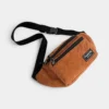 The Pickering - The Pickering corduroy bum bag in brown, laid flat The Pickering corduroy bum bag in brown, laid flat